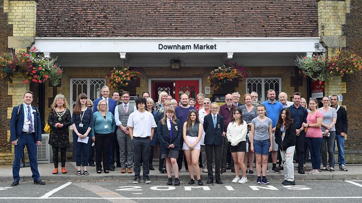 Downham Market artwork unveiled