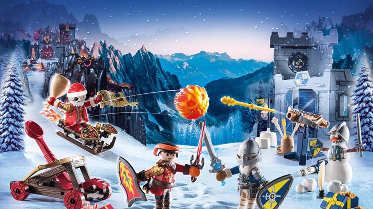 Adventskalender Novelmore - Kampf im Schnee (71346) von PLAYMOBIL