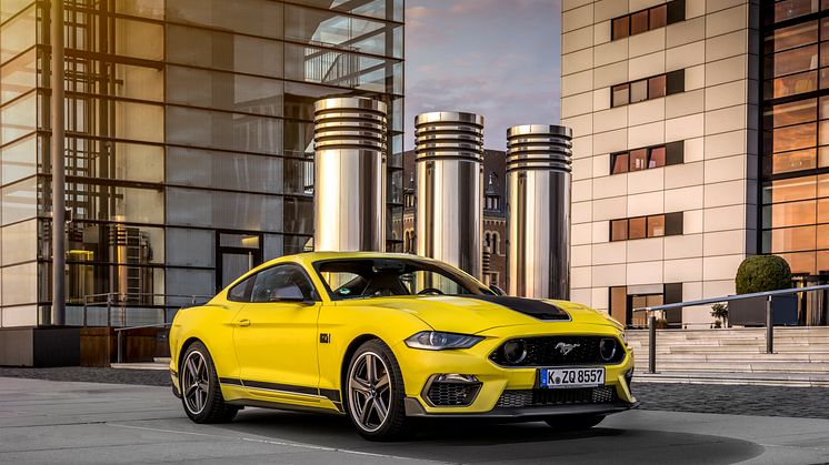 ​Europa-premiere for den raskeste Mustangen i Europa noensinne: Mustang Mach 1