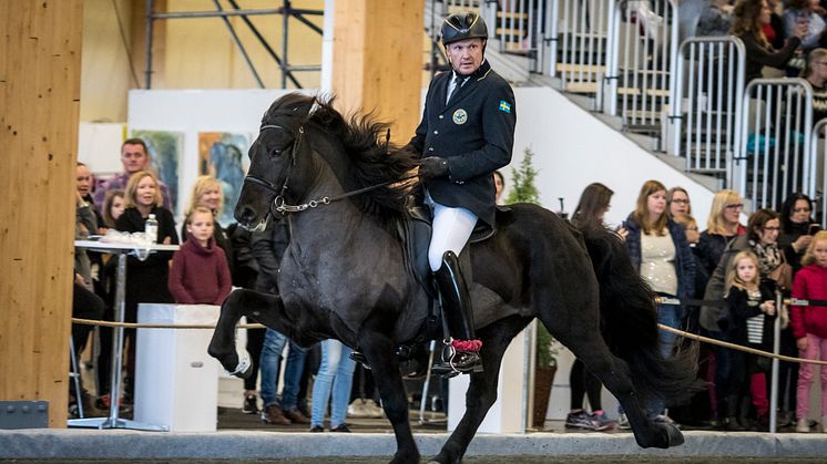 Vignir Jonasson på Viking från Österåker, vinnare i V1-finalen 