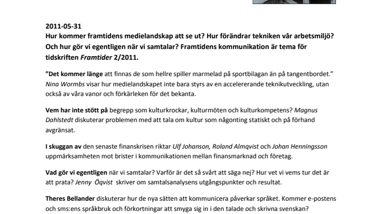 Hur kommunicerar vi? 