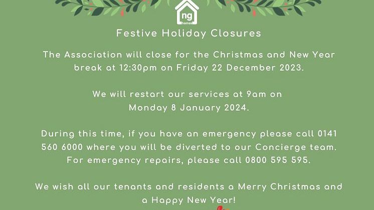 Christmas hours 2023