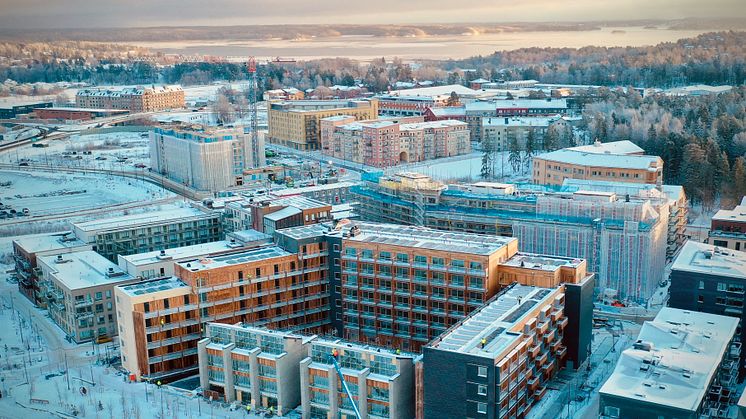 TITANIA FÄRDIGSTÄLLER 226 BOSTÄDER I TÄBY PÅ 15 MÅNADER