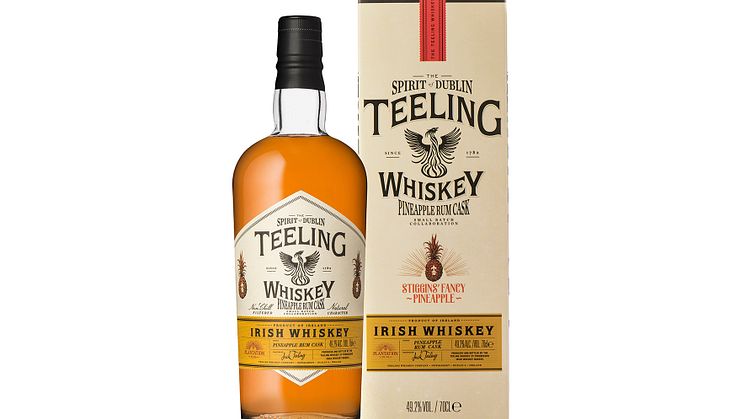 Teeling Whiskey i unikt samarbete med Plantation – Stiggin’s Fancy Pineapple Rum Cask-återkomsten!