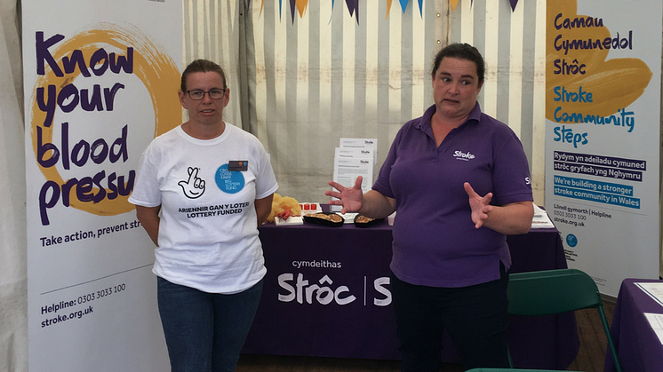 Llinos Wyn Parry and Rachel Richards 