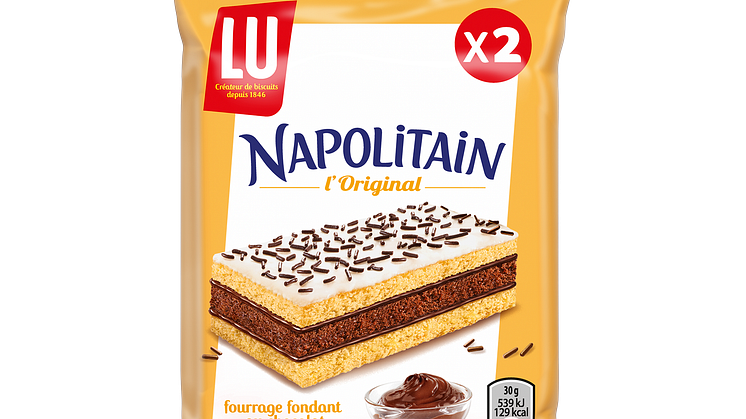 Mondelēz International relance son inimitable gâteau Napolitain  sur le marché CHD