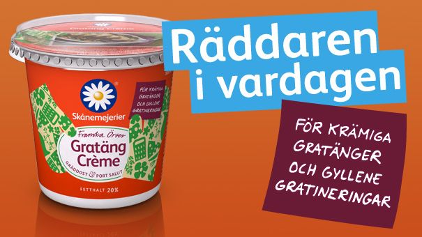 Gratäng Crème Franska Örter - Ny härlig smak