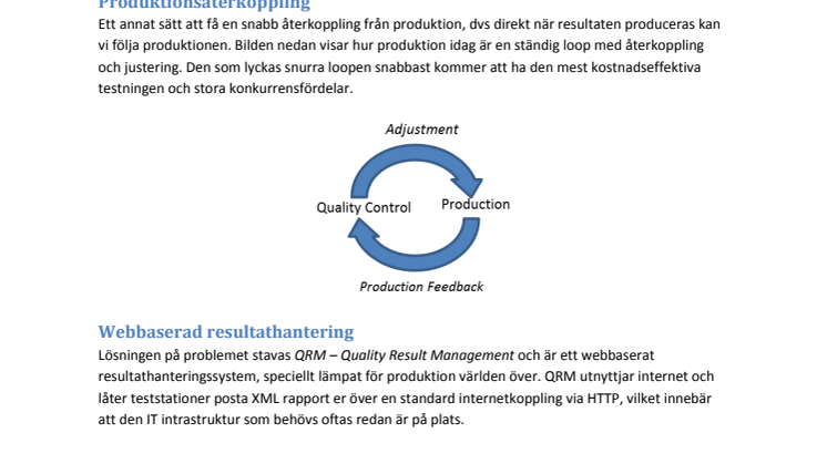 Snabb resultatdataanalys – Gör världen mindre