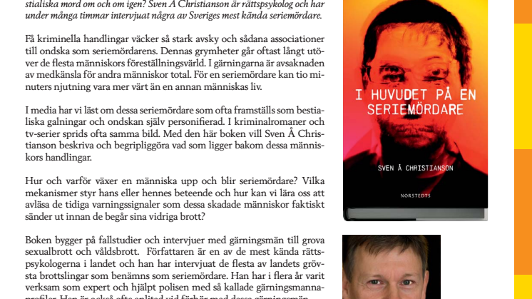 I huvudet på en seriemördare - av Sven Å Christianson