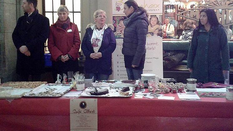 Der Bärenherz-Weihnachtsstand: Eine gelungene Veranstaltung in der Mädler-Passage