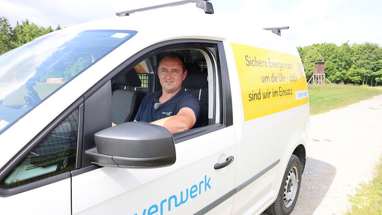 Etwa 70 Prozent seiner Arbeitszeit verbringt Sebastian Tauber im Außendienst. Die restlichen 30 Prozent im Büro.