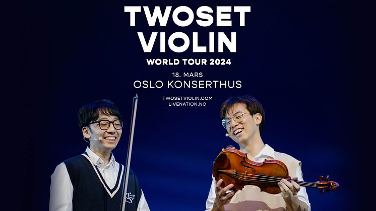 TWOSET VIOLIN TIL NORGE FOR FØRSTE GANG!