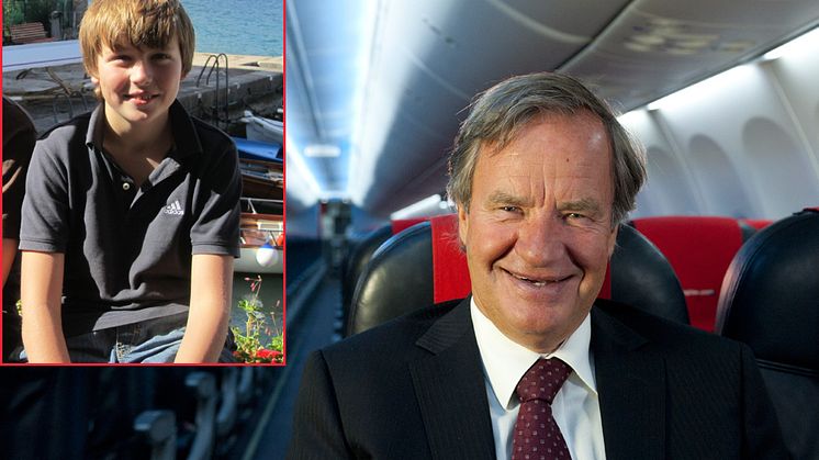 Over 1200 konkurrerte om å fly med Norwegian-sjef Bjørn Kjos