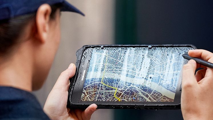 Galaxy Tab Active2 gjør hardt arbeid lett