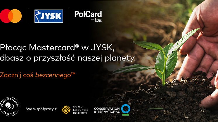 Zakupy z Mastercard w JYSK – więcej drzew dla naszej planety