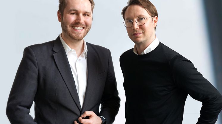 Magnus Hüttenberend (t.v.) Adam Györki (t.h.)