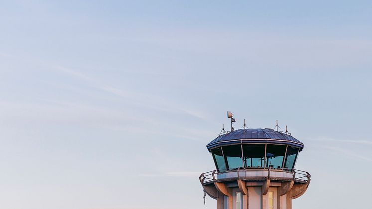 Flygledartornet på Norrköping Flygplats firar 30 år.