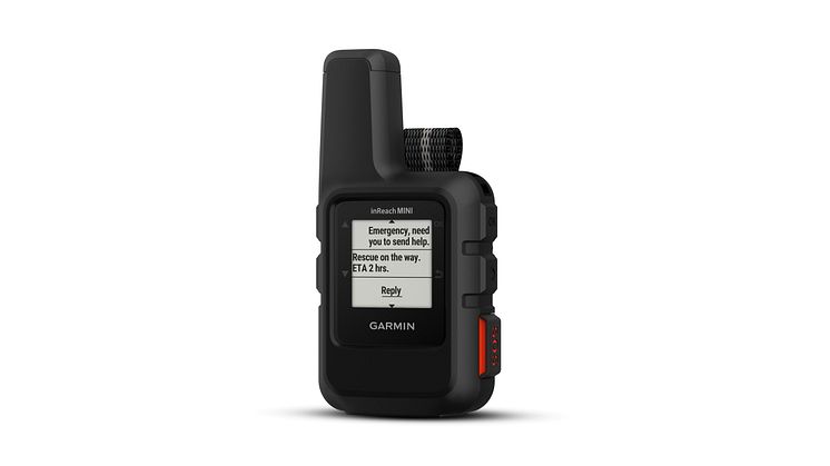 Das Garmin inReach Mini ermöglicht eine interaktive Zwei-Wege-Kommunikation