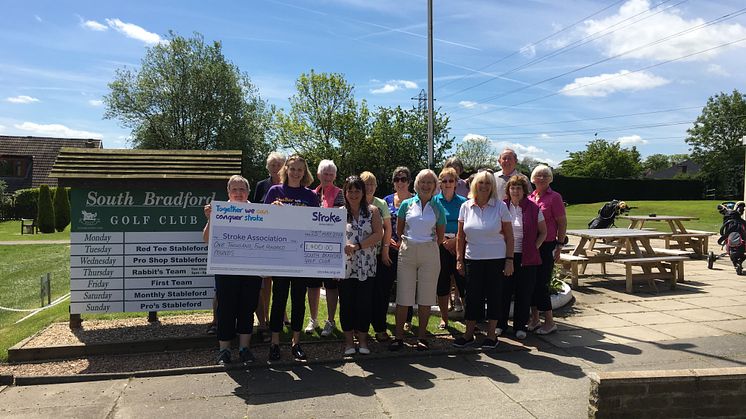 ​South Bradford Golf Club tees off for the Stroke Association