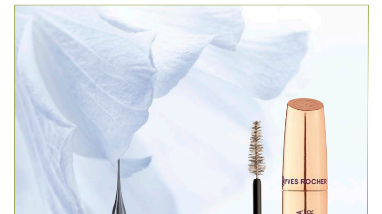 Pressinformation om Mascara Volume Elixir och Quad Eyeshadow