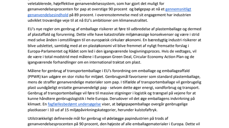 Plastøkonomi: den utilsigtede konsekvens af genbrugsmål