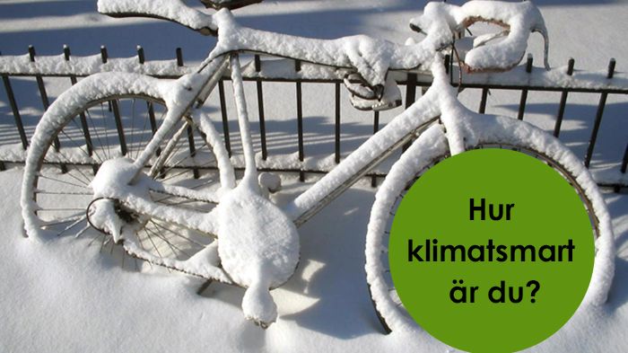 Vintercykla med Klimatsmart vardag!