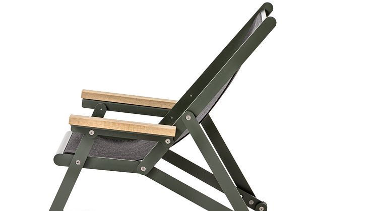 Loj sun chair, design Thomas Bernstrand. Nyhet 2020