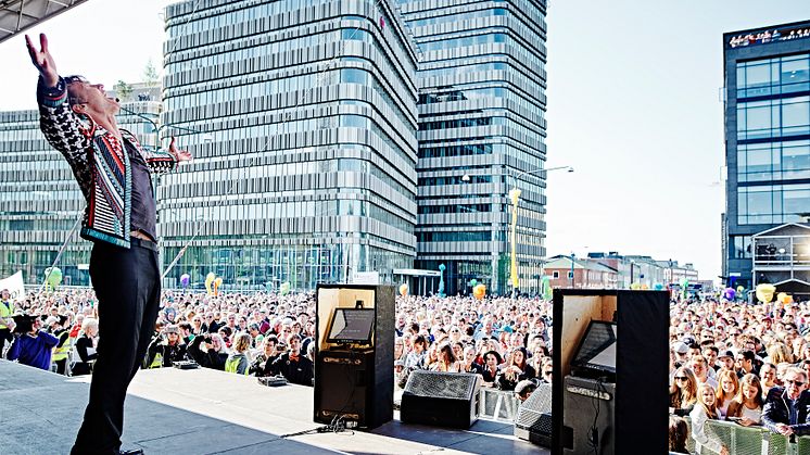10 000 deltok på åpningen av Clarion Hotel & Congress Malmö Live
