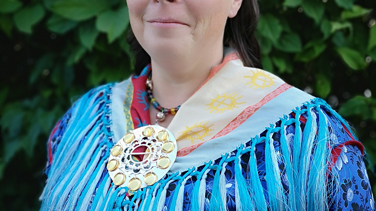 Maria Hurri Nilsson, distriktssköterska vid Norrskenets hälsocentral i Karesuando.