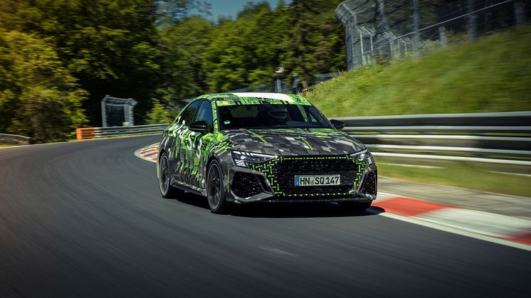 Audi RS 3 sætter ny rekord på Nürburgring Nordsløjfen