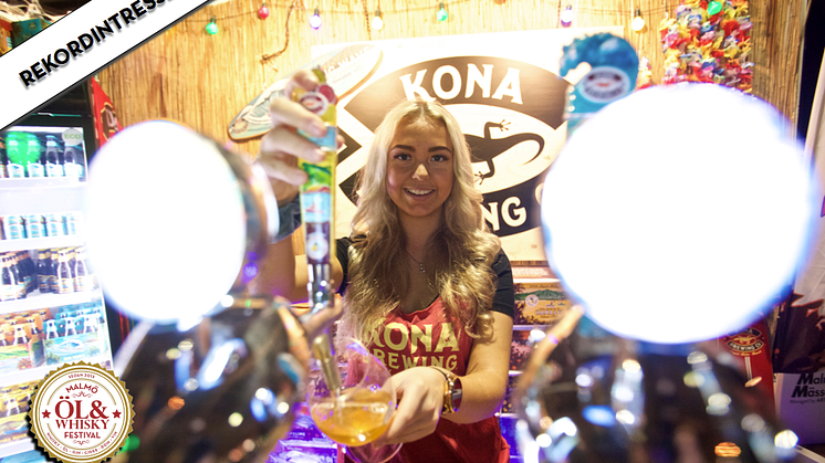 Kona Brewing Co. / Malmö Öl & Whiskyfestival / Foto: Jeff Flindt