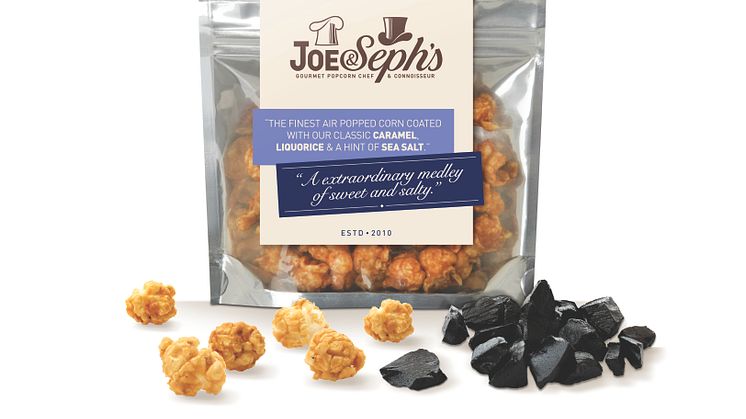 Rätt smak vann – gourmetpopcorn med smak av lakrits och havssalt