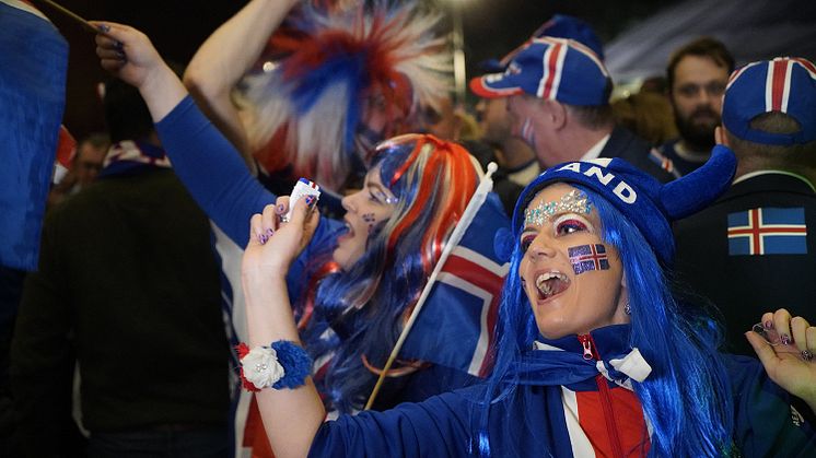 3 000 islänningar färgade Kristianstad under VM.