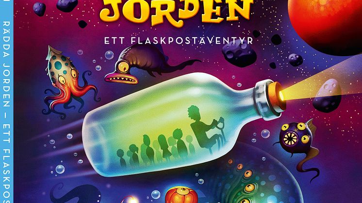 Ny illustrerad barnbok: Projekt Rädda Jorden – ett flaskpostäventyr