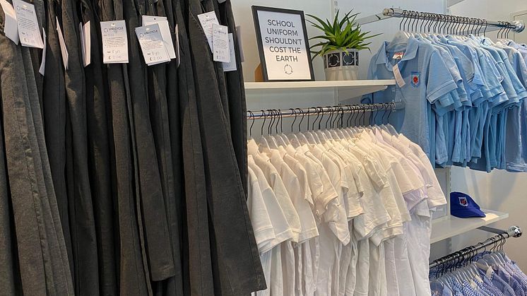 Greenmount Primary School goes green with uniform shop