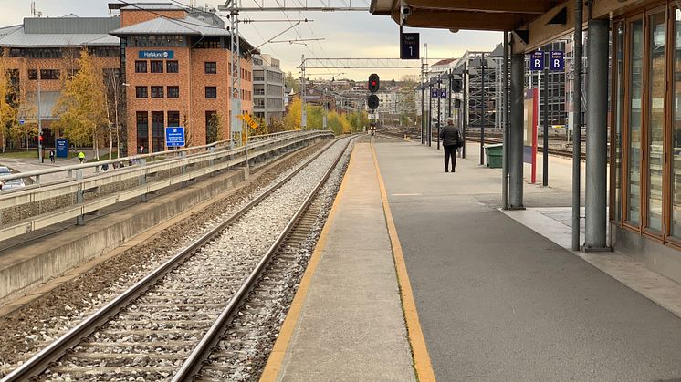 Multiconsult skal bidra til å utarbeide gode og effektive løsninger som sikrer solid utforming av den nasjonale jernbanestrukturen. Illustrasjonsfoto: Multiconsult