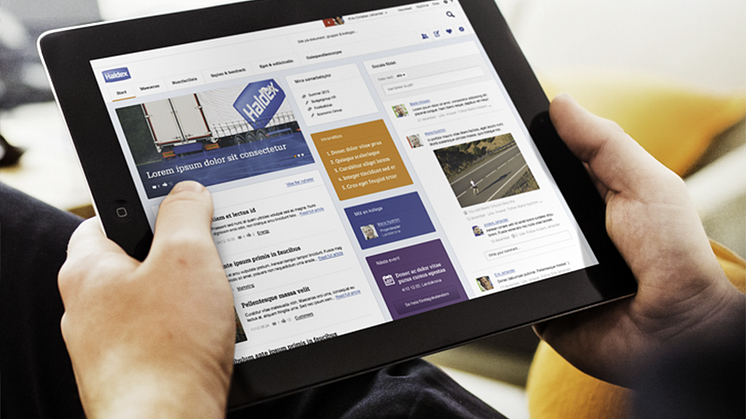Intranät till Haldex på SharePoint 2013