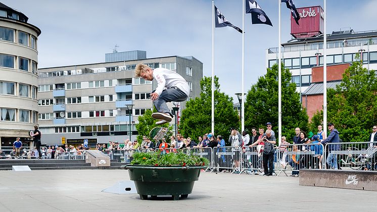 Fullt ös med streetskatetävlingen Back to Värnhem 29-30 maj!
