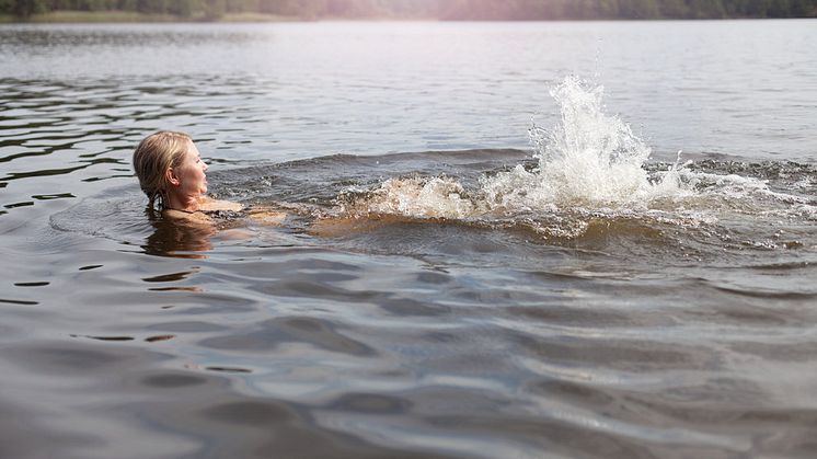 Majoriteten av alla svenska EU-bad har utmärkt kvalitet, vilket är den bästa klassificeringen. Foto: Maja Kristin Nylander