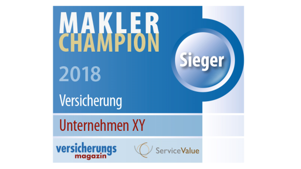 Makler-Champions 2018: Wer bietet den höchsten Servicewert für den Makler?