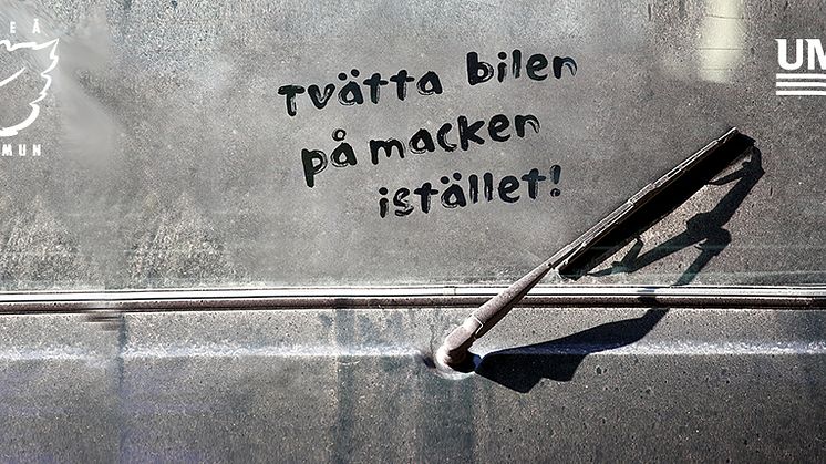 Dags att tacka biltvättande Umeåbor igen!
