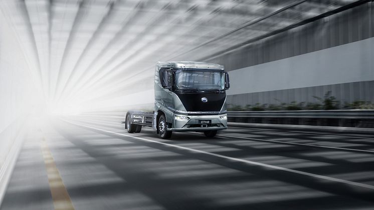 Sverigepremiär för BYD helelektriska lastbilar 