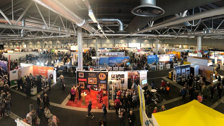 Bild från Seniormässan Stockholm 2019. Fotograf: Peter Gillemo