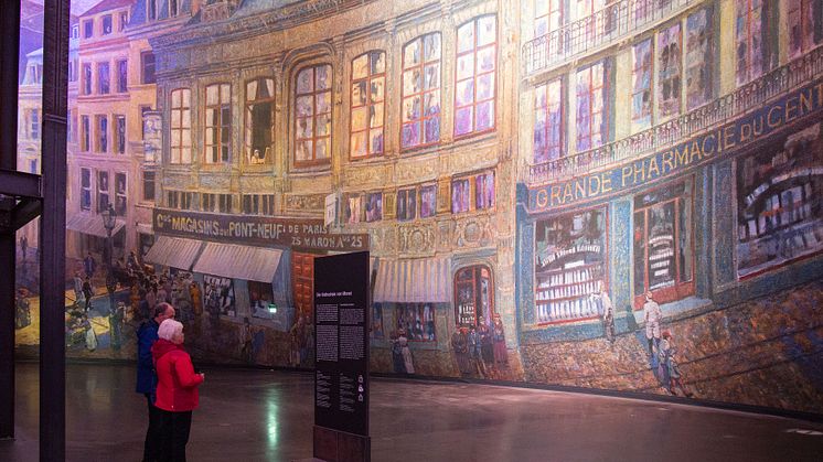 Ausstellung "DIE KATHEDRALE VON MONET" von Yadegar Asisi im Panometer Leipzig - Foto: Elli Flint 