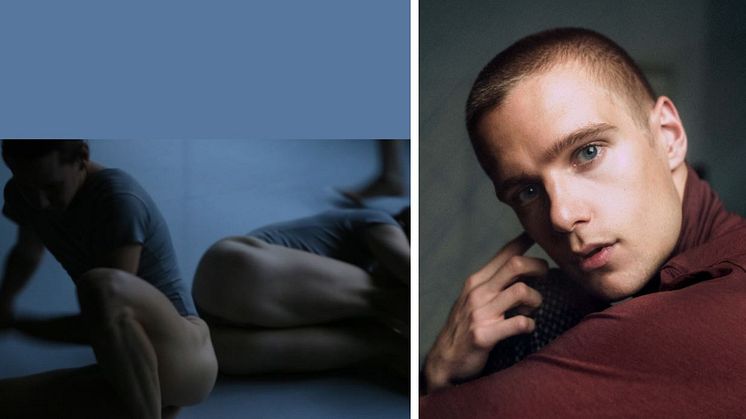 Jonathan H. Ibsen har mottatt stipend for prosjektet «Panser» som åpner for en sammenkomst og kollisjon mellom fire skeive dansekunstnere og deres forhold til egen kjønns- og seksualitetsforståelse. Foto til høyre er tatt av Erika Hebbert. 