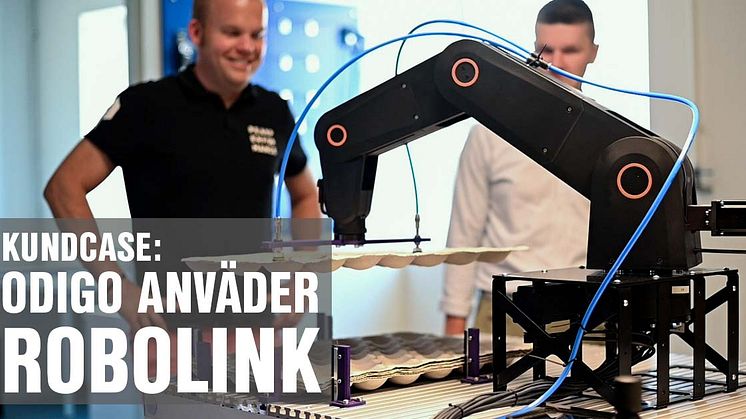 Robolink kan bidra mycket till din process när det kommer till effektivitet och ergonomi. Kolla in kundcaset med Odigo som använder just Robolink!