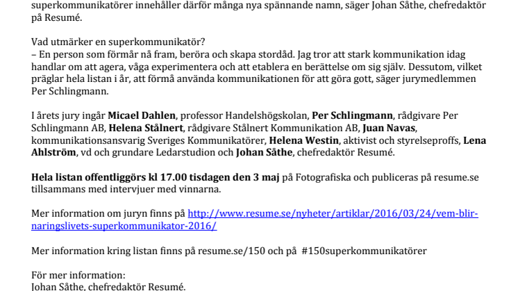 Vilka är Sveriges skickligaste kommunikatörer?