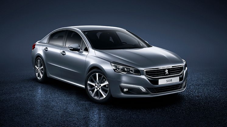 Förnyad Peugeot 508 med stark karaktär