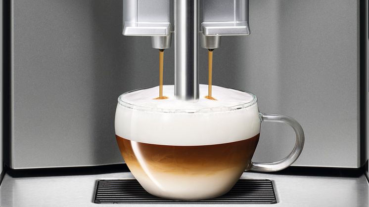 Kompakt kaffeglede - Siemens lanserer ny espressomaskin i EQ-serien