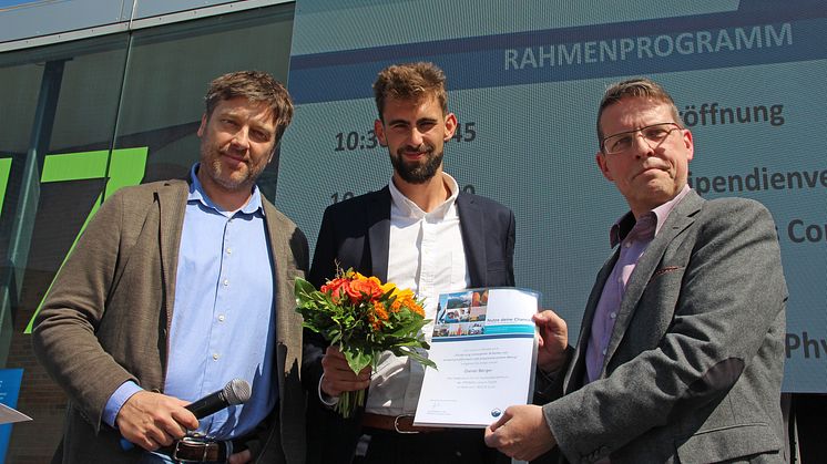 10. Promos-Stipendium an Bachelorstudent Daniel Berger